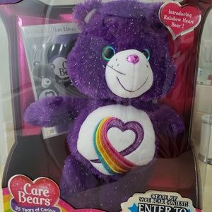Care Bare Rainbow Heart 35th Anniversary Purple